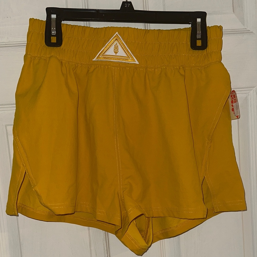 FP Movement by Free People Mustard Athletic Shorts